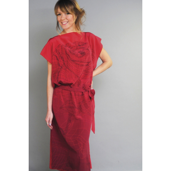 5-in-1 Tunic Red Rose